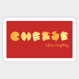 Everything is Better With Cheese Sticker